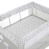 Grey Tiny Tatty Teddy Me to You Bear Bassinette Travel Cot Extra Image 2 Preview